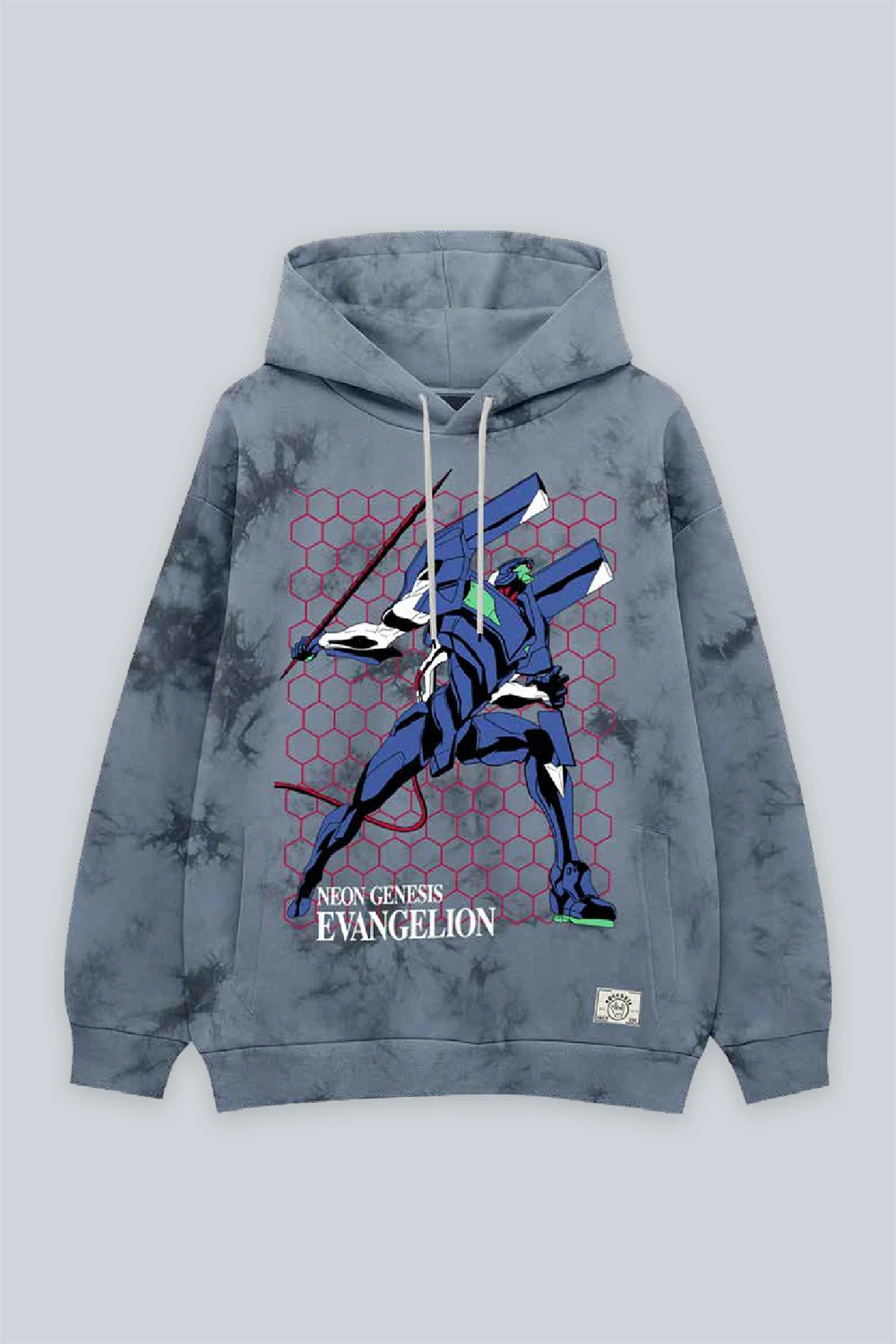 evangelion tie dye shirt